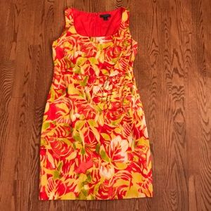 Vibrant Floral Midi Dress